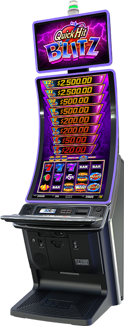 Quick Hit Blitz Purple Cabinet